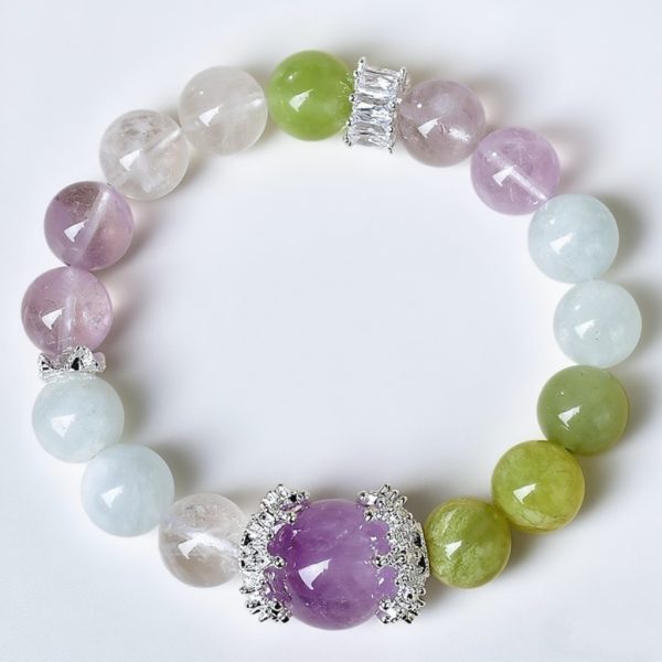 White Phantom Quartz Bracelet