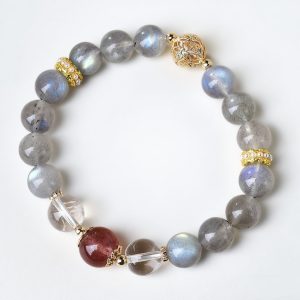 Gray Moonstone bracelet