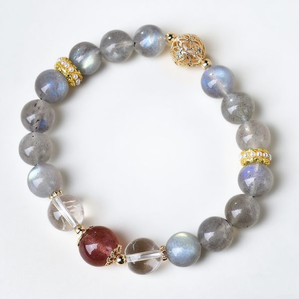 Gray Moonstone bracelet