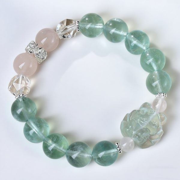 Green Fluorite Fox