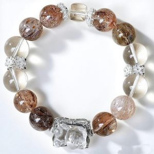 White Crystal Bear Magic Box