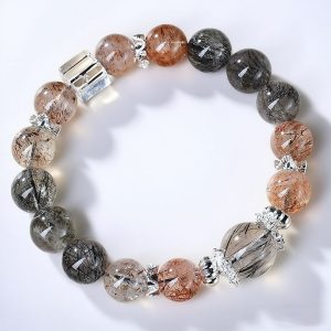 Small Tree Rutilated Quartz, Green Phantom