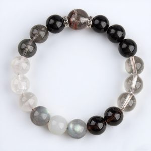 Five - Element Metal - Water Crystal Bracelet