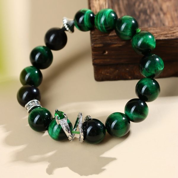 green crystal Bracelet - Image 2