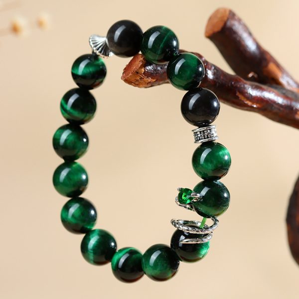 green crystal Bracelet - Image 3