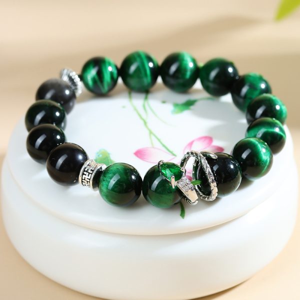 green crystal Bracelet - Image 4