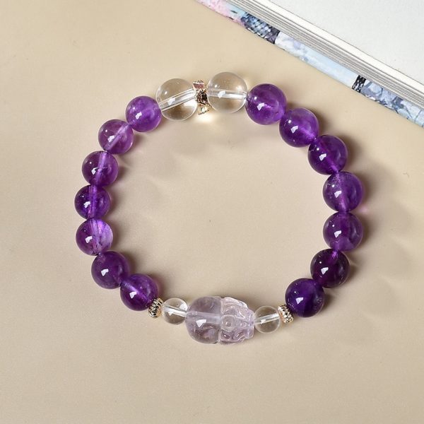 Lavender Amethyst Bracelet - Image 3