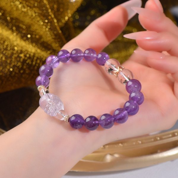 Lavender Amethyst Bracelet - Image 4