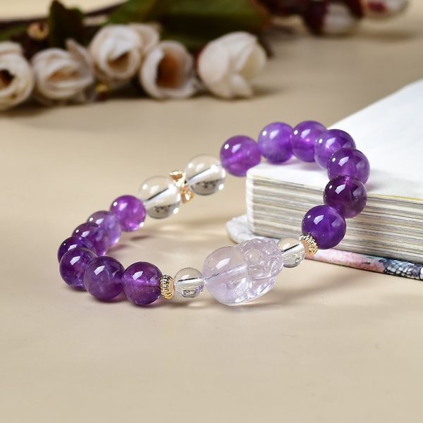 Lavender Amethyst Bracelet - Image 2