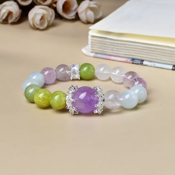 White Phantom Quartz Bracelet - Image 2