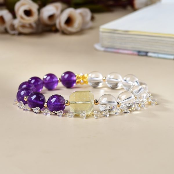 Clear Quartz and Amethyst - Image 4