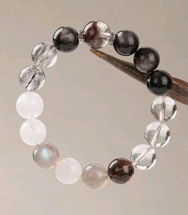 Five - Element Metal - Water Crystal Bracelet - Image 2