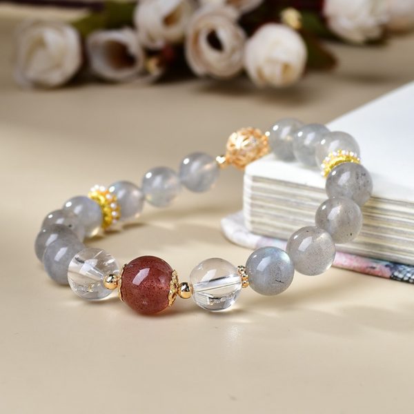 Gray Moonstone bracelet - Image 4
