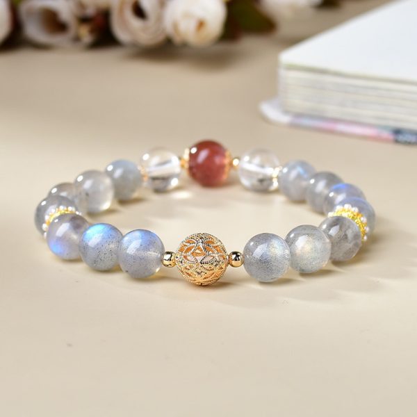 Gray Moonstone bracelet - Image 2