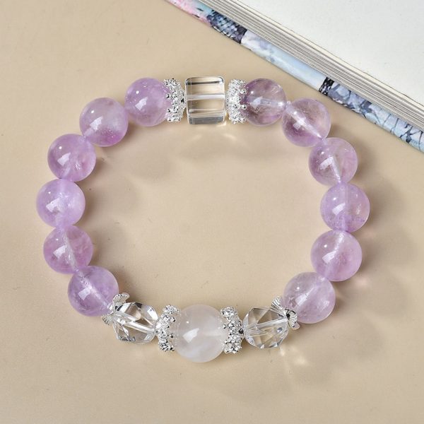 lavender amethyst bracelet - Image 3