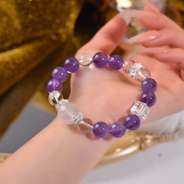 Amethyst, milky white crystal - Image 2