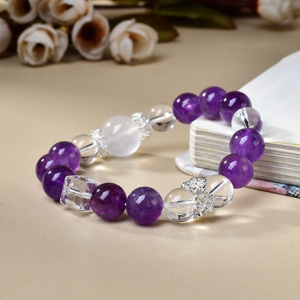 Amethyst, milky white crystal - Image 4